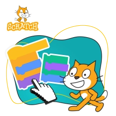 Scratch программирование для детей: Продвинутый уровень – создаём игры, как настоящие разработчики - КИБЕРшкола программирования для детей, компьютерные курсы для школьников, начинающих и подростков - KIBERone г. Кунцево