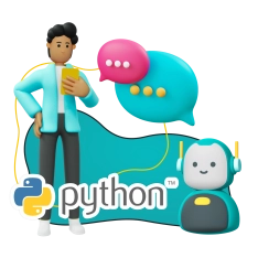 Умный чат-бот на Python на Telegram - КИБЕРшкола программирования для детей, компьютерные курсы для школьников, начинающих и подростков - KIBERone г. Кунцево