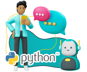 Умный чат-бот на Python - Школа программирования для детей, компьютерные курсы для школьников, начинающих и подростков - KIBERone г. Кунцево
